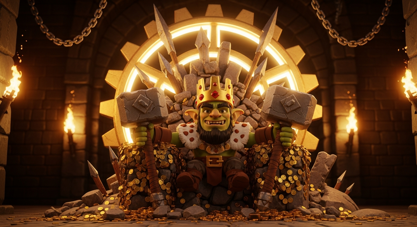 The throne